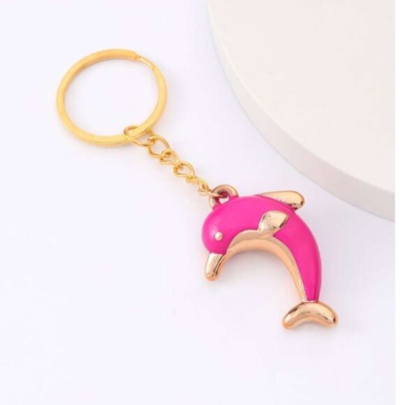 Dolphin 🐬 Charm Keychain - Picture 1 of 3